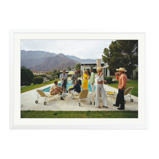 Slim Aarons 'Desert House Party'