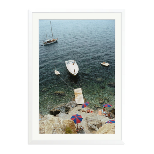 Slim Aarons 'Speedboat Jetty'